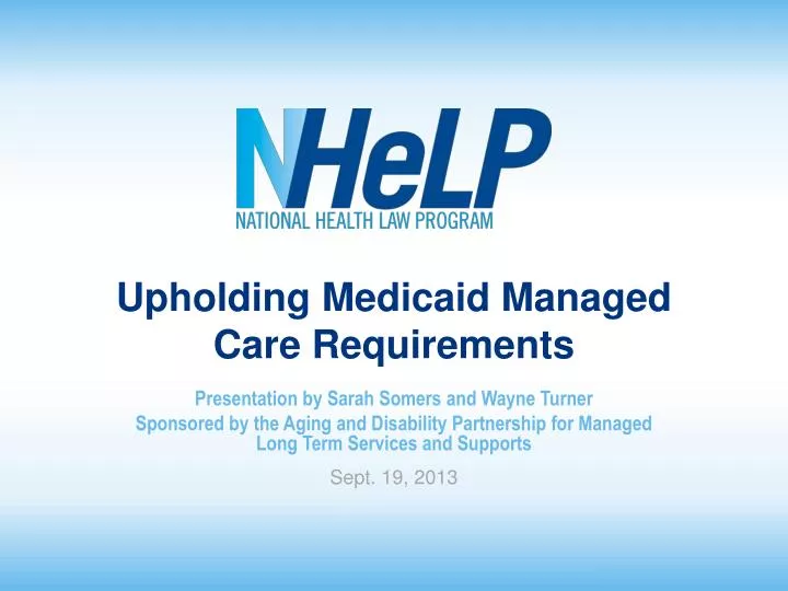 upholding medicaid managed care requirements