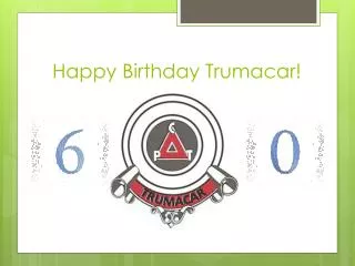 Happy Birthday Trumacar!