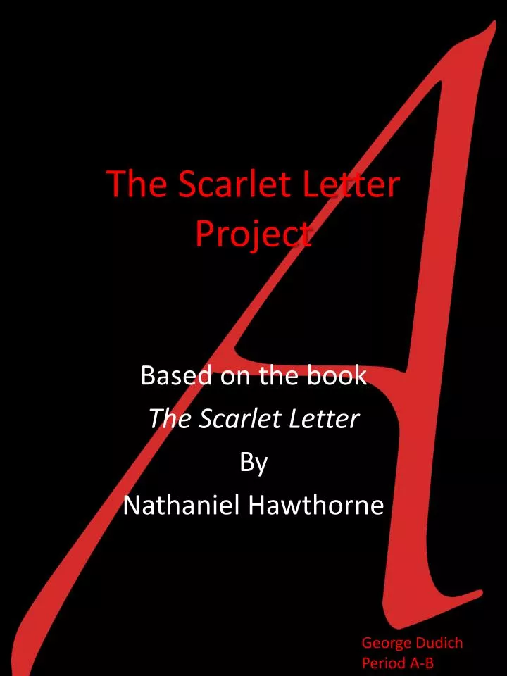 the scarlet letter project