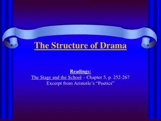 The Structure of Drama
