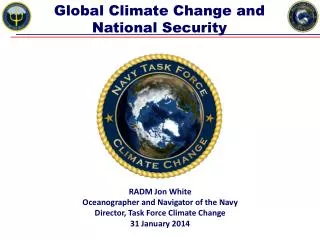 Global Climate Change and National Security