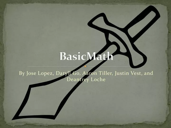 basicmath