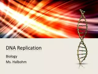 DNA Replication