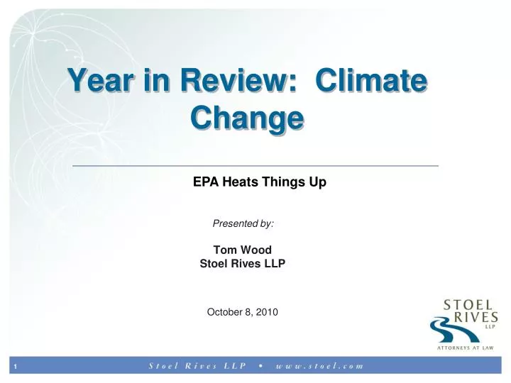 year in review climate change