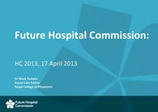 RCP Health Bill survey All members &amp; fellows - March 2012