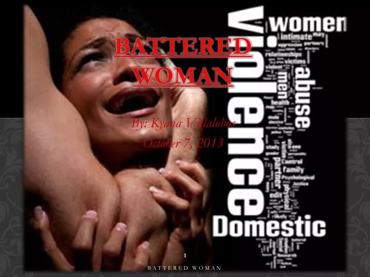 battered woman