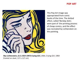 Roy Lichtenstein, (U.S.1923-1997) Crying Girl, 1964, Crying Girl, 1964