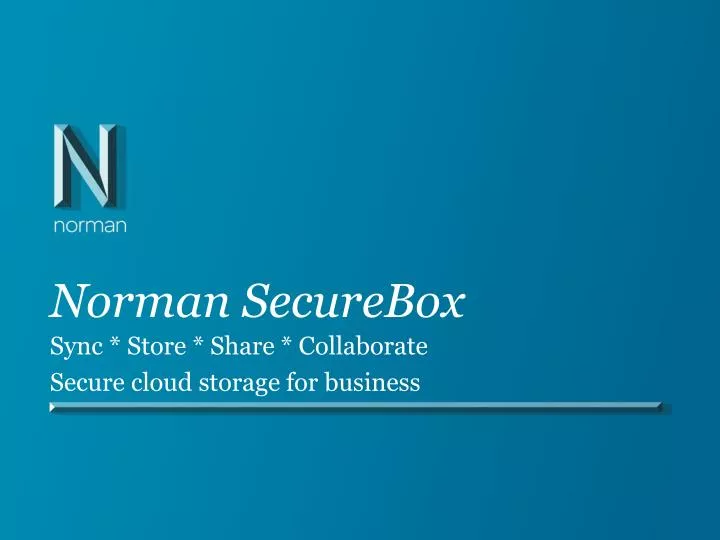 norman securebox