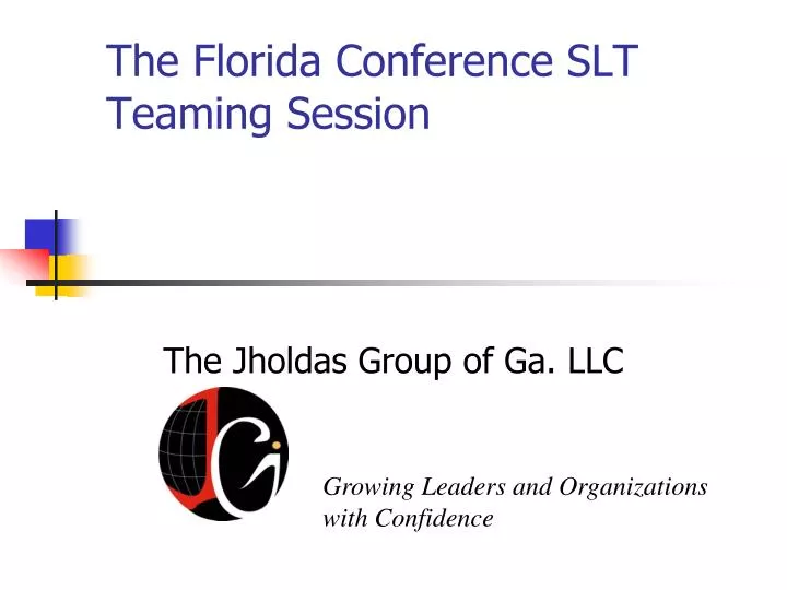 the florida conference slt teaming session
