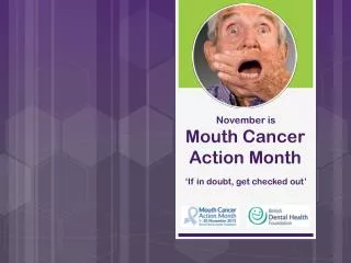 mouth cancer action month