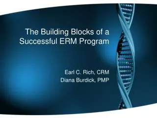 The Building Blocks of a Successful ERM Program