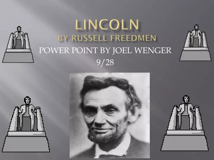 lincoln by russell freedmen