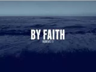 TITLE: A Picture of Faith