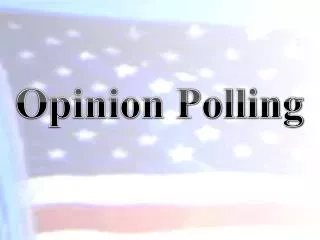 Opinion Polling