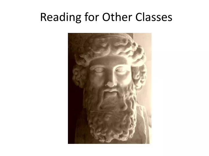 reading for other c lasses