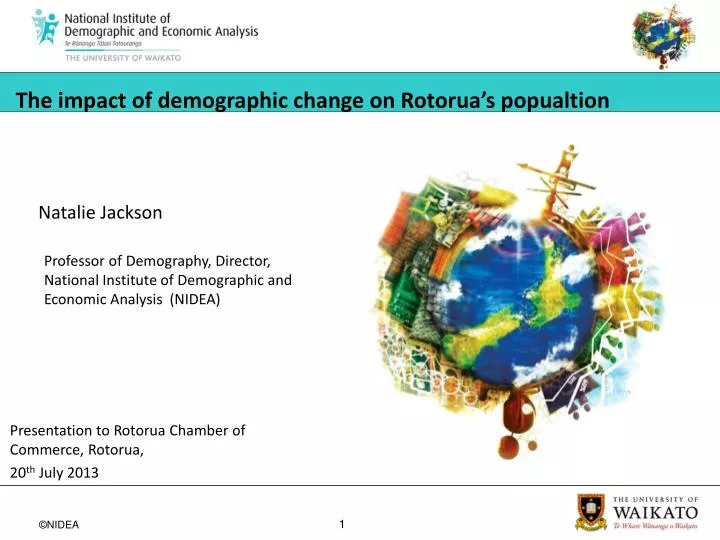 the impact of demographic change on rotorua s popualtion
