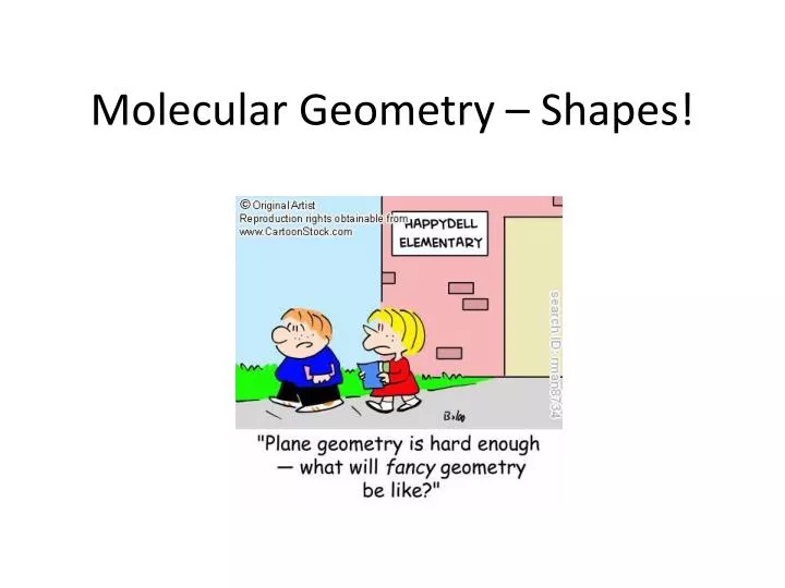 molecular geometry shapes