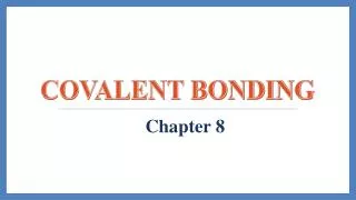 covalent bonding