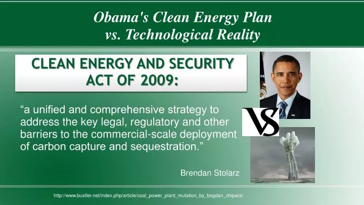 obama s clean energy plan v s technological reality