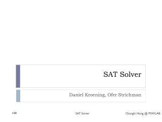 SAT Solver