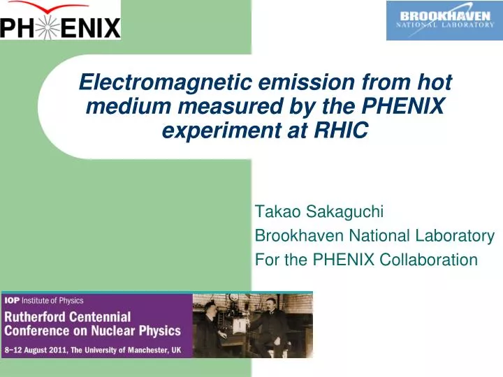 electromagnetic emission from hot medium measured by the phenix experiment at rhic