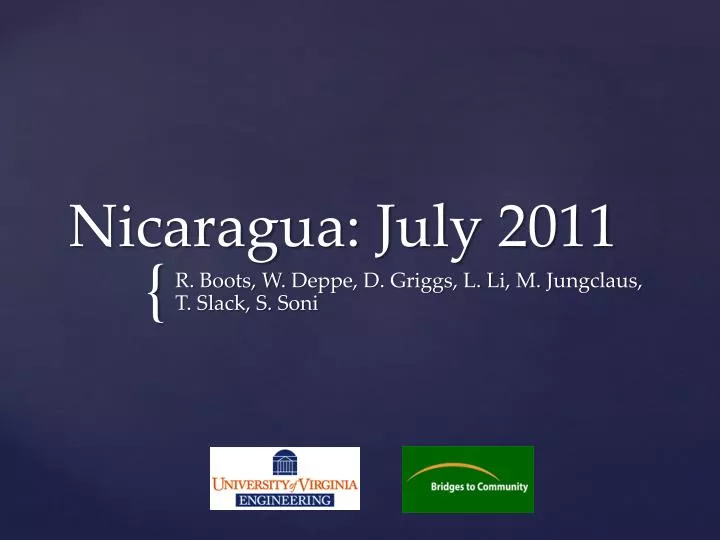 nicaragua july 2011