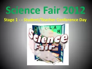 Science Fair 2012