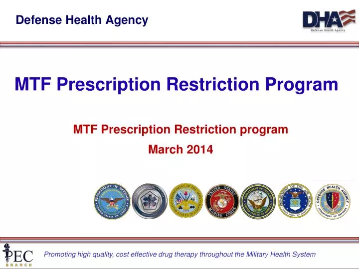 mtf prescription restriction program