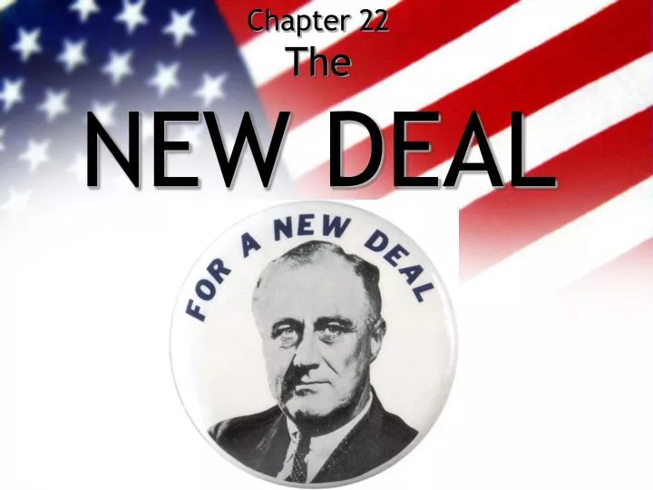 chapter 22 the new deal
