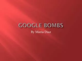 Google bombs