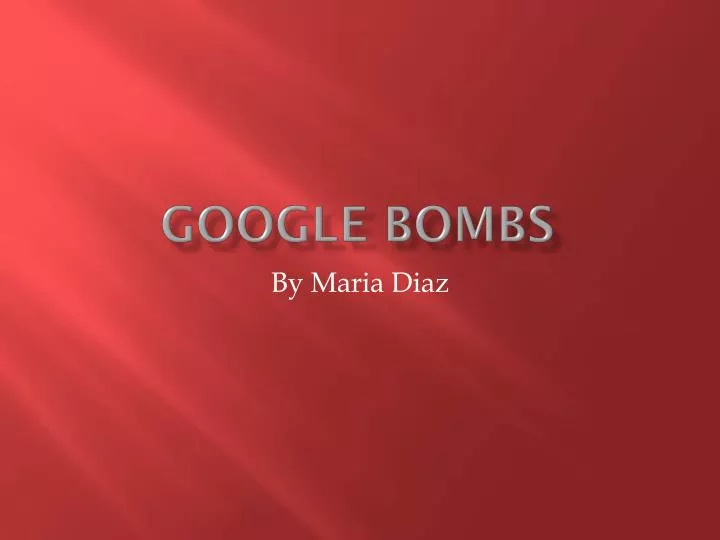 google bombs