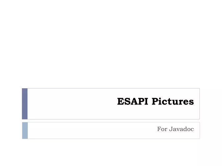 esapi pictures