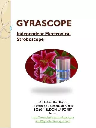 GYRASCOPE