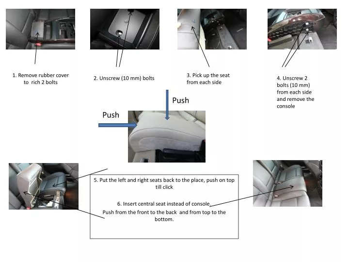 1 remove rubber cover to rich 2 bolts