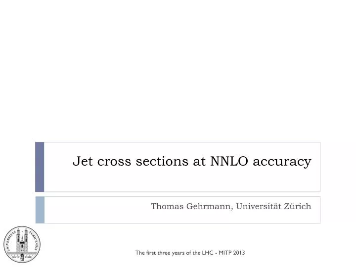 jet cross sections at nnlo accuracy