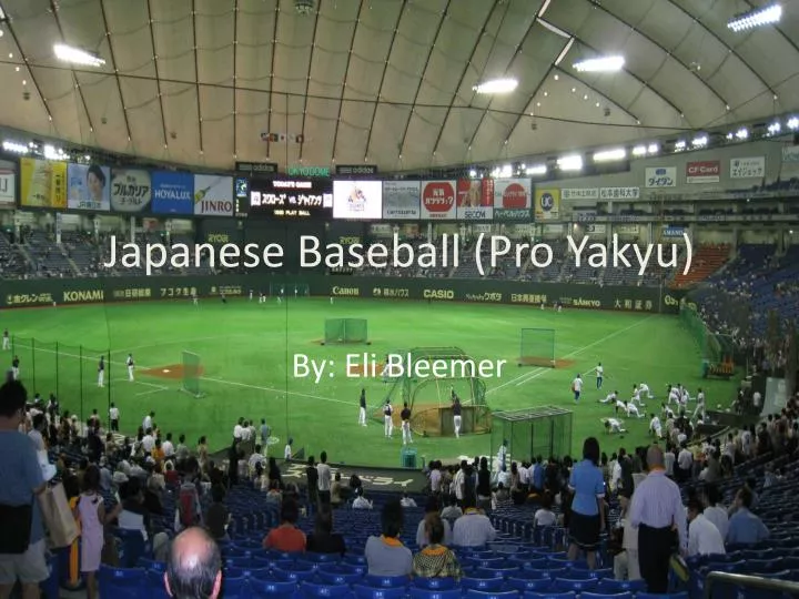 japanese baseball pro yakyu
