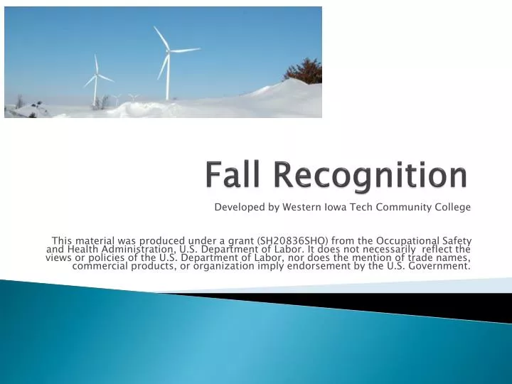 fall recognition
