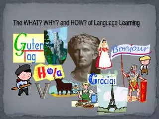 The WHAT? WHY? and HOW? of Language Learning