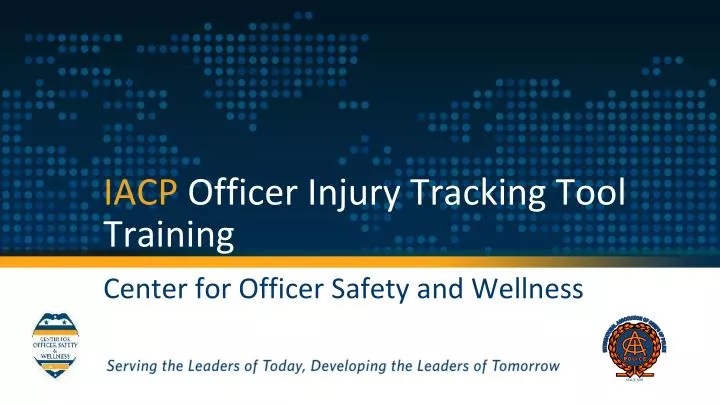 iacp officer injury tracking tool training