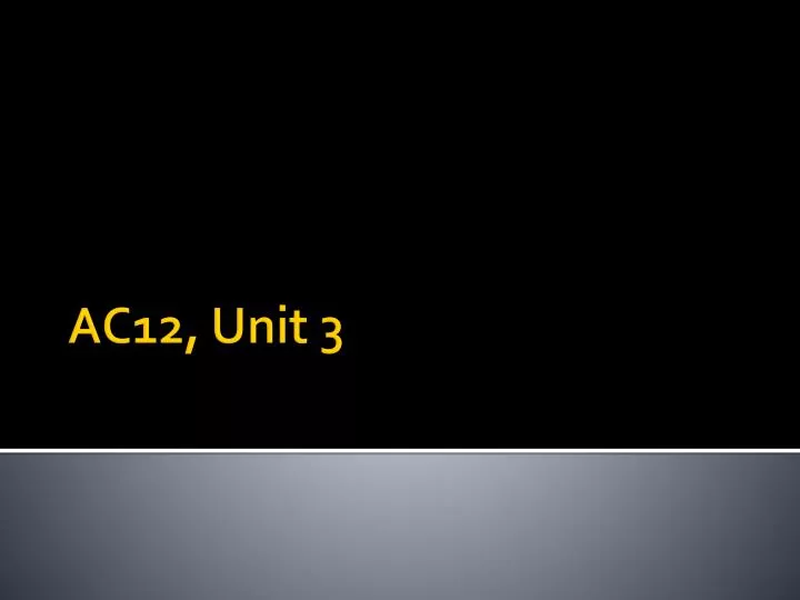 ac12 unit 3