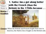 Power and Conflict Perspectives in American History - slide 1