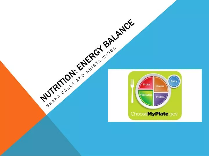 nutrition energy balance