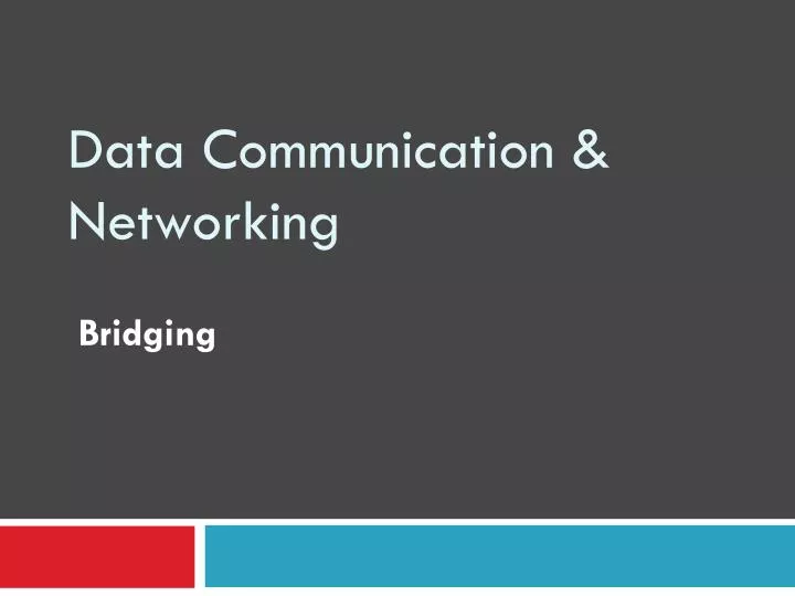 data communication networking