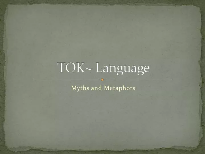 tok language