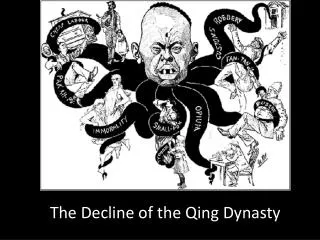 The Decline of the Qing Dynasty