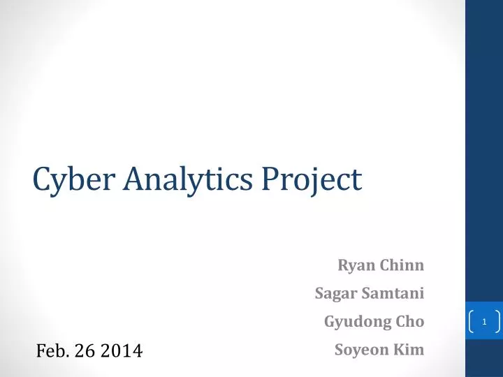 cyber analytics project