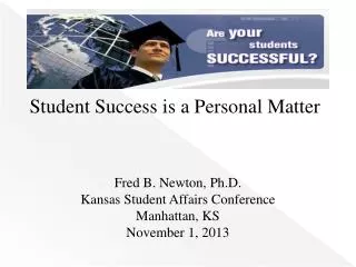 Student Success is a Personal Matter