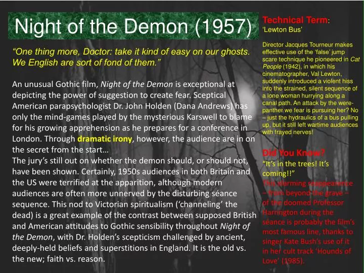 night of the demon 1957