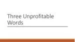 The Power of Words: Moving from 'Someone' to Action - slide 1