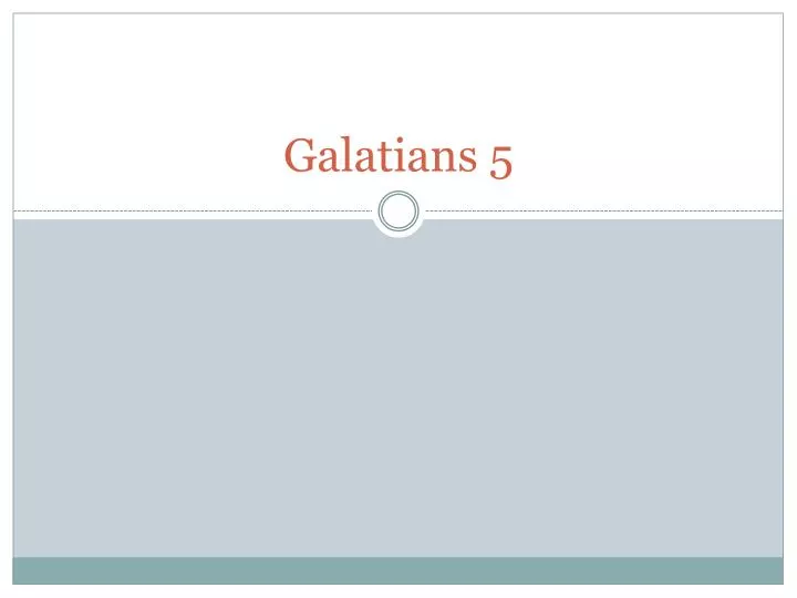 galatians 5